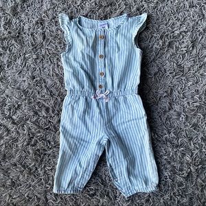Carter's Striped Jumpsuit